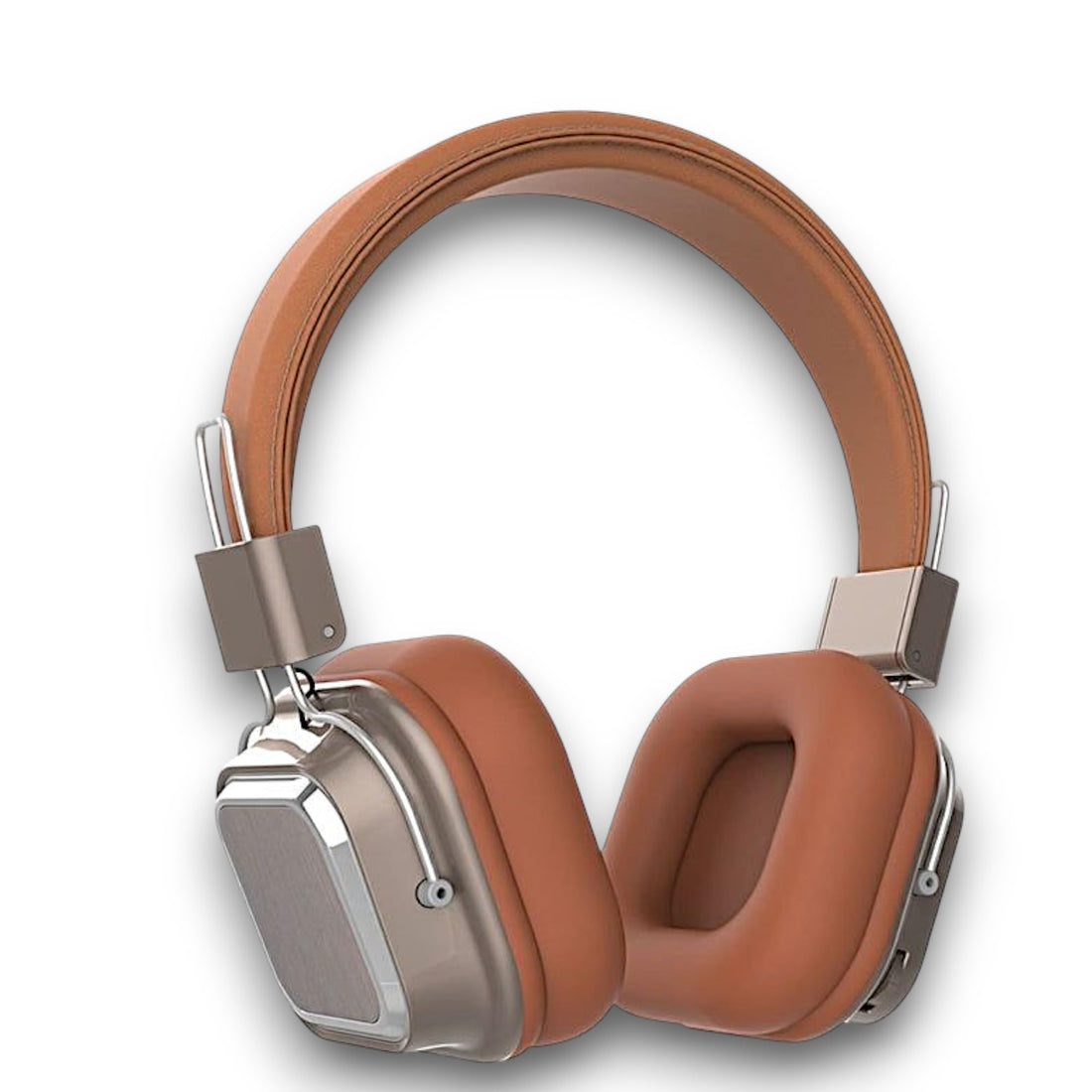 Headphone SD Bluetooth With Mic Stereo Sound Music Wireless Headset, Bluetooth, AUX with External Microphone and Support SD Card (1003, Brown)