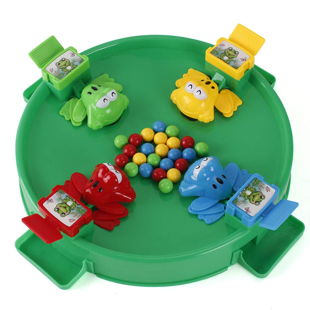 Feed Swallow Beads Little Frog Eat Bean Casual Brain Desktop Game Parent-Child Game Toys