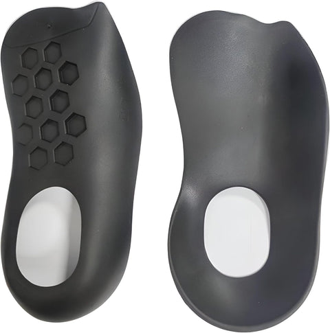 1 Pair Orthotic Insoles For Flat Feet, O-Shaped Legs, And Plantar Fasciitis - Unisex Arch Support Shoe Inserts
