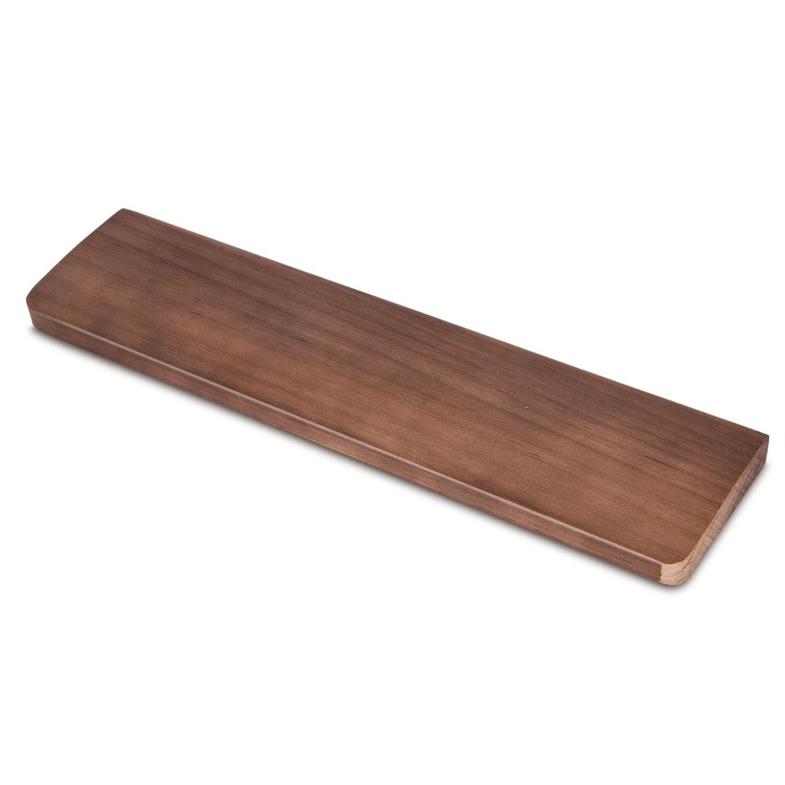 Wooden Wrist Rest, Walnut Wood Keyboard Wrist Pad, Ergonomic, Full Size Walnut, 87 Key Wrist Rest, Keyboard Palm Rest, Comfort Size for PC, Gaming, Computer, Laptop - 36x8 cm Brown