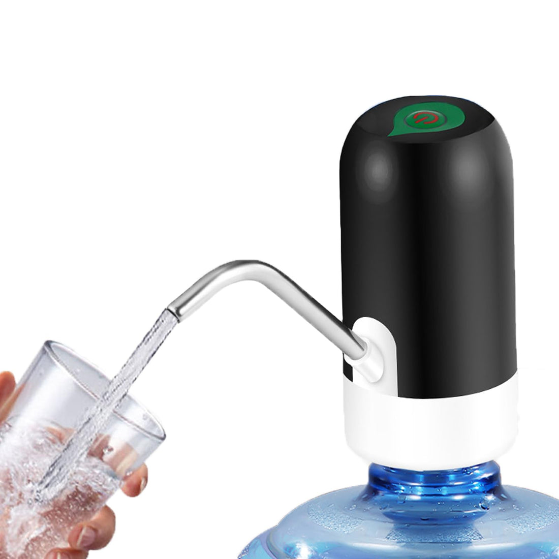 Automatic Water Dispenser Pump,2-5 Gallon Universal Electric USB Charging Water Dispenser Portable Bottle Pump for Home,Kitchen,Office,Camping,Travel