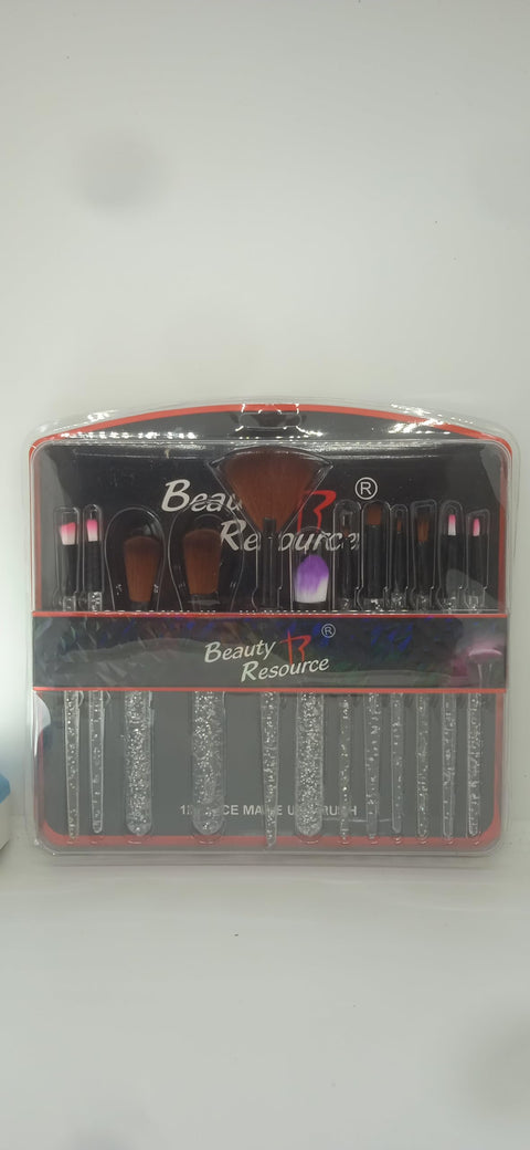 Professional Makeup Brushes, Beauty Brush Set with Glitter Handles, Versatile Makeup Tools