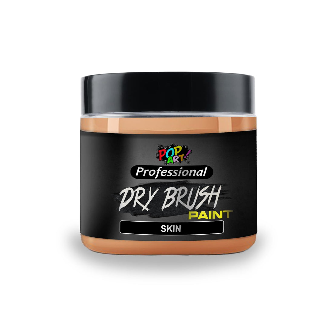 POP ART Drybrush Acrylic Paint – 50ml Jar – Matte Finish, High-Pigment, Water-Based Paint for Miniatures, Models, Terrain, Crafts & DIY Projects (Skin)
