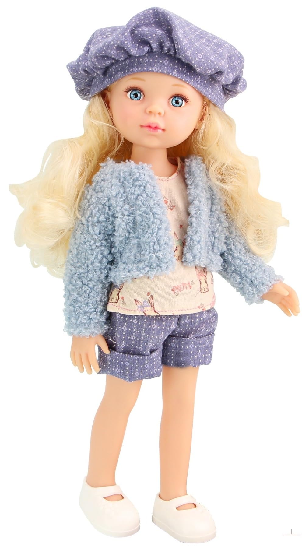 TOYS LAND Milly Fashion Doll for Girls, 33 cm Height Realistic Doll with Long Silky Hair and Changeable Outfit, Birthday Gifts for Girls Aged 3+