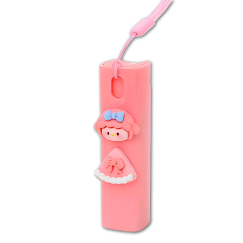 Mini Spray Bottle - Convenient 10ml Plastic Atomizer, Ideal for Perfumes, Scents, and Alcohol, Comes with a Label for Easy Identification, a Must-Have for Your Purse or Travel Kit (color-pink)