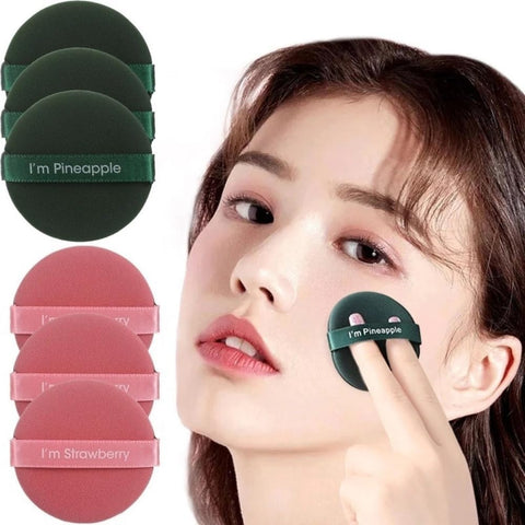3 Pcs of Makeup Sponge Set - Multicolor