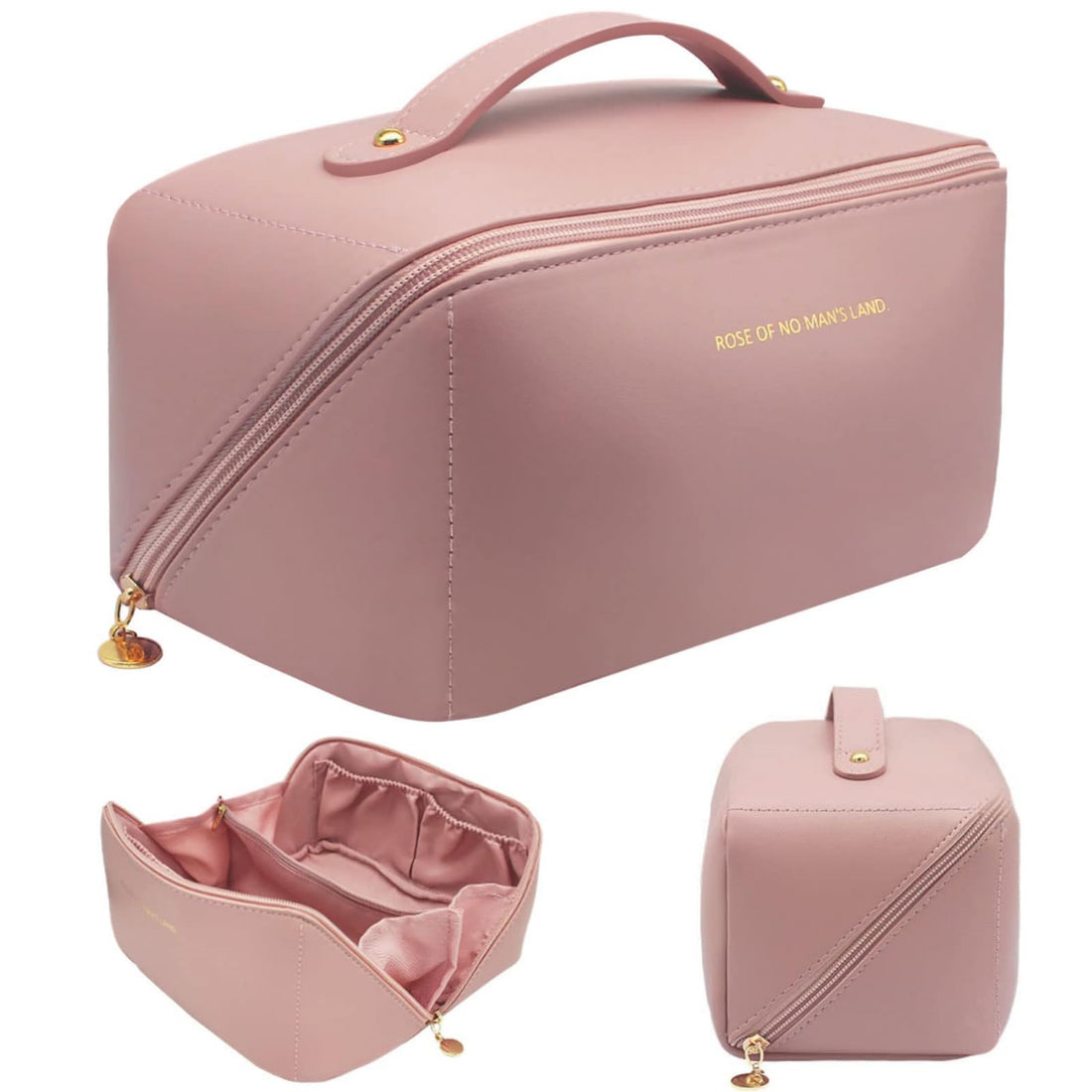 Leather Cosmetic Bag for Women