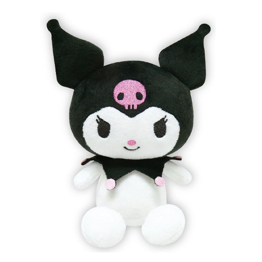 K-Company Sanrio Characters (Foot Shower Series) Sitting Plush, Kuromi, SAA-ON-KU H16.6 x W12.7 x D 9 cm