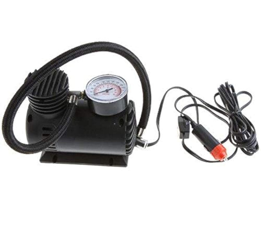 Car Auto Electric Pump Air Compressor Portable Tire Inflator (12 V)