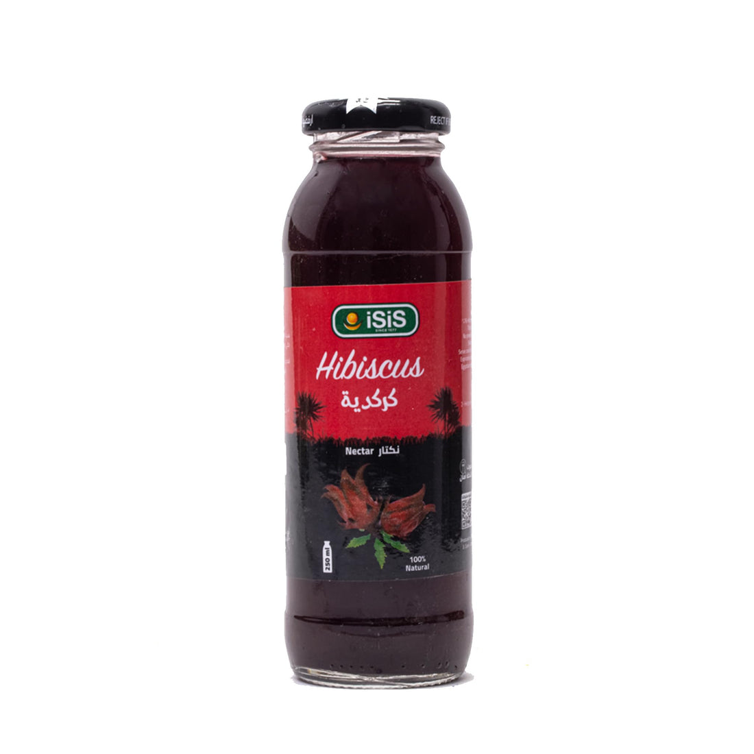 iSiS Natural Hibiscus Juice 250 ml (Pack of 6)