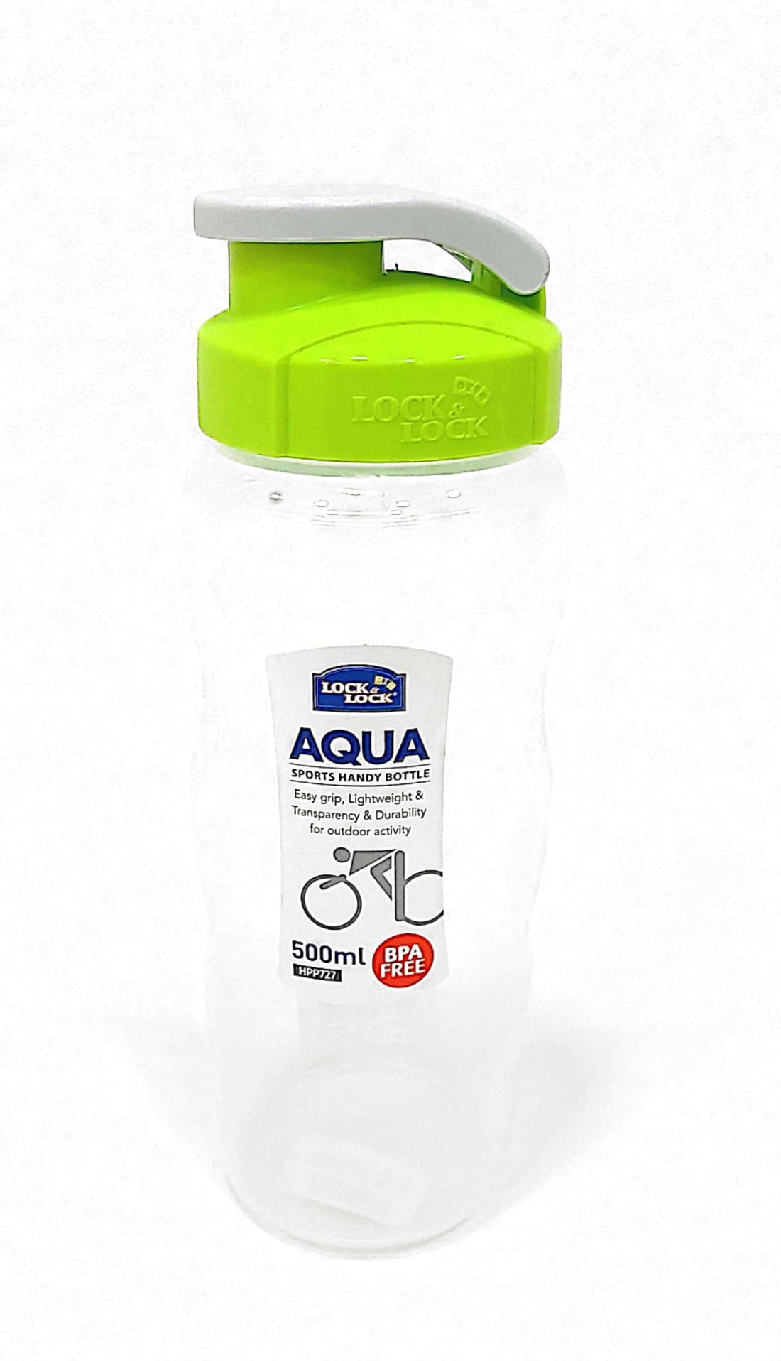 LocknLock Sports Handy Bottle, Green, 500 ml - HPP727G