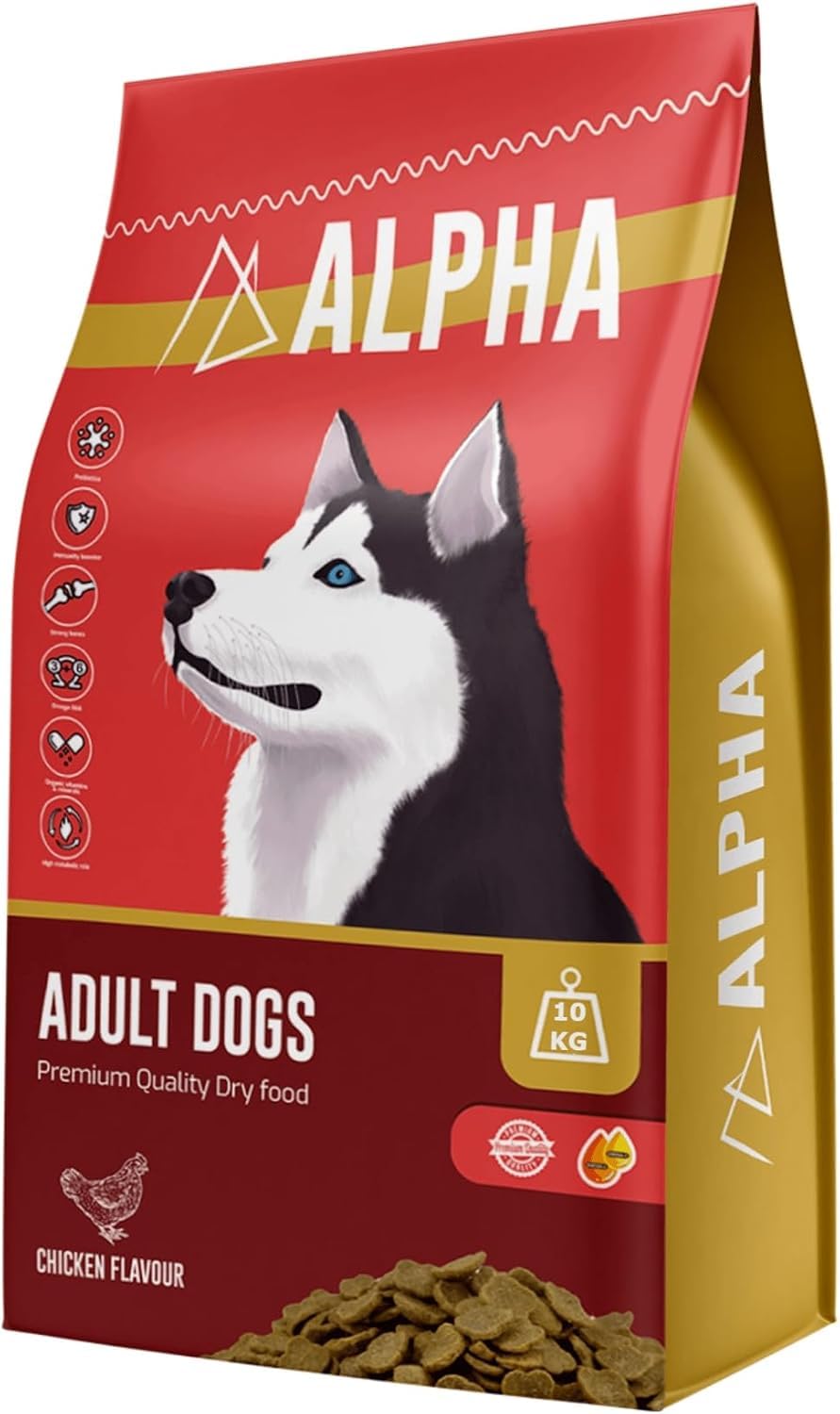 Alpha Dry Food For Adult Dog Complete Balanced Diet (10Kg) From pets zone