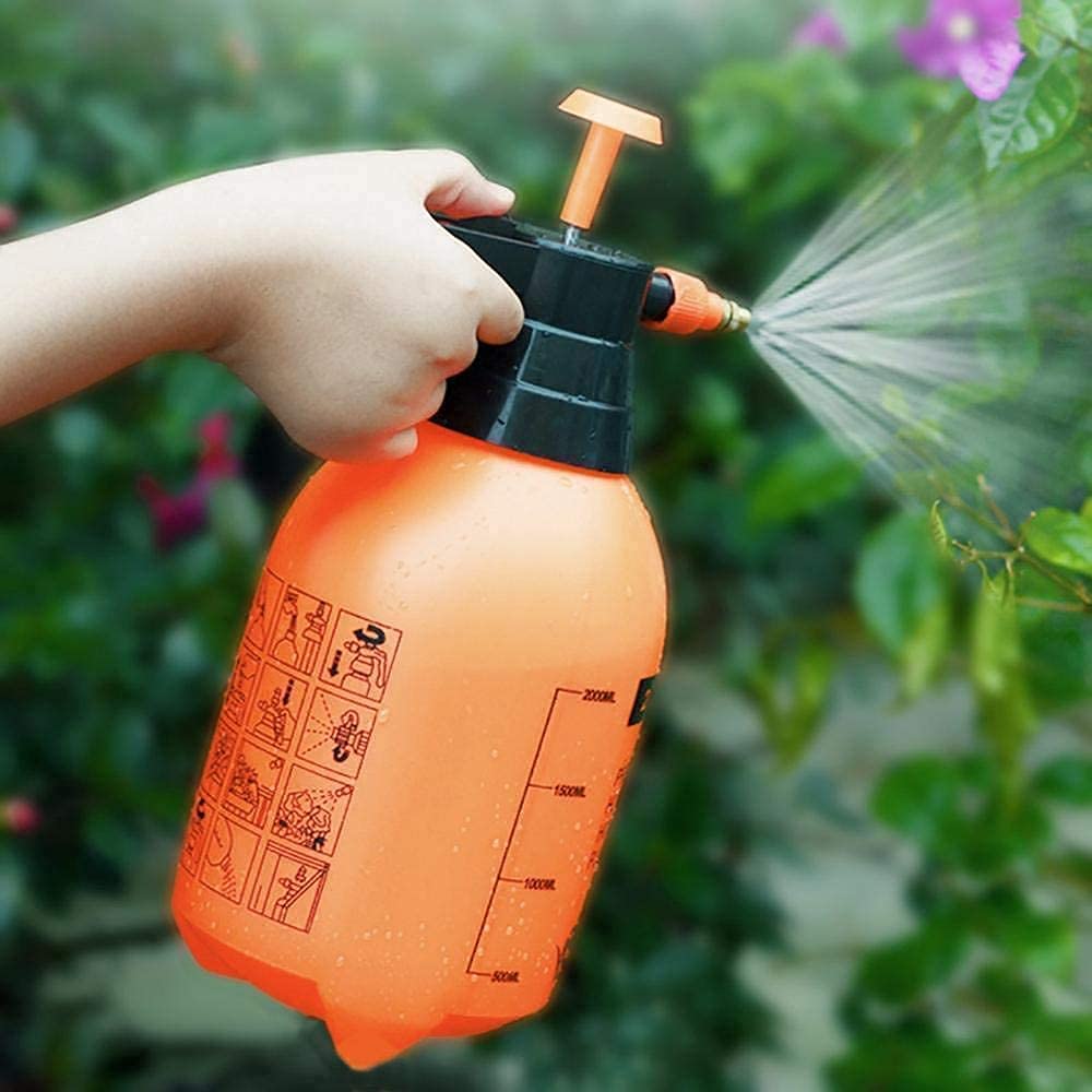 OXMEZA Plastic Garden Spray Bottle Gardening Pump Pressure Sprayer Watering Can for Plants Lawn Sprinkler Bottle Housewarming Water Sprayer Plant Flowers Watering Can