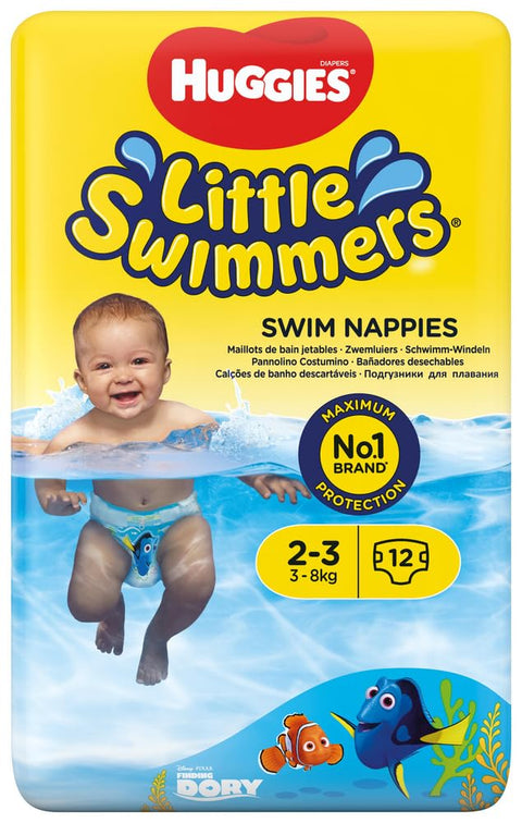 Huggies Baby Swim Diapers 2-3