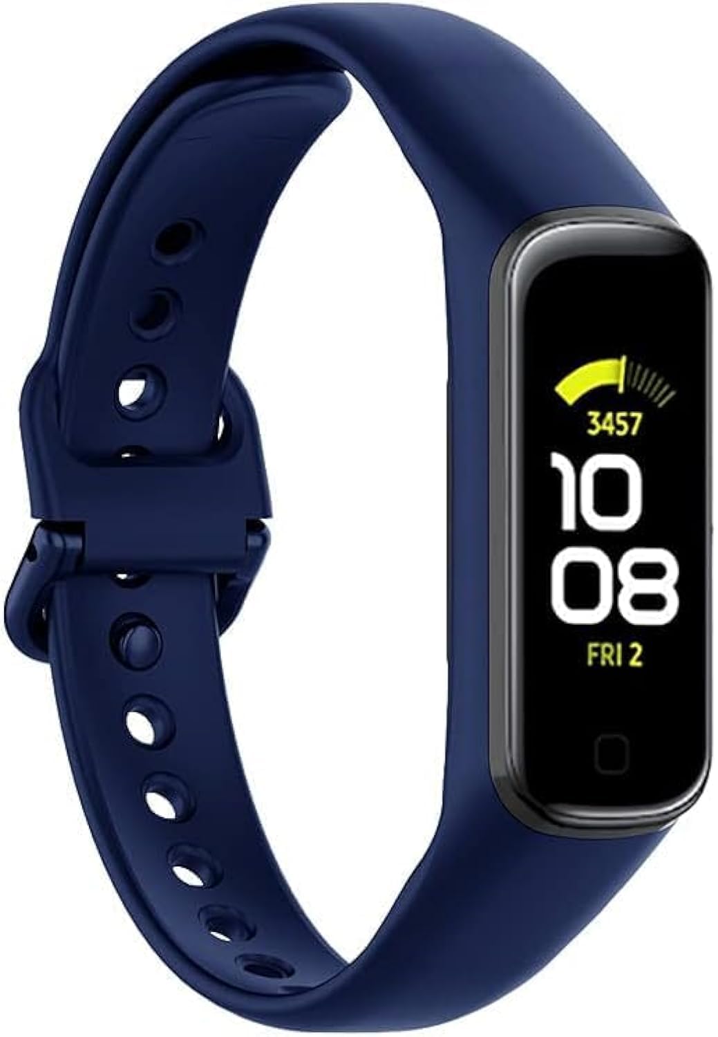 Next store Compatible with Samsung Galaxy Fit 2 (SM-R220) Fitness Tracker, Adjustable Soft Silicone Replacement Band for Women Men (Navy)