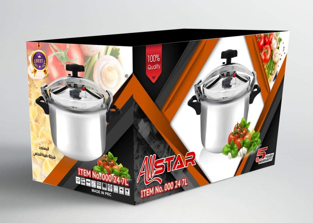 Al star Manual Pressure Cookers Silver Aluminium