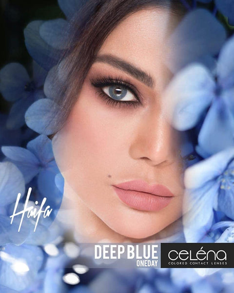 Celena- Deep Blue, Daily Disposable