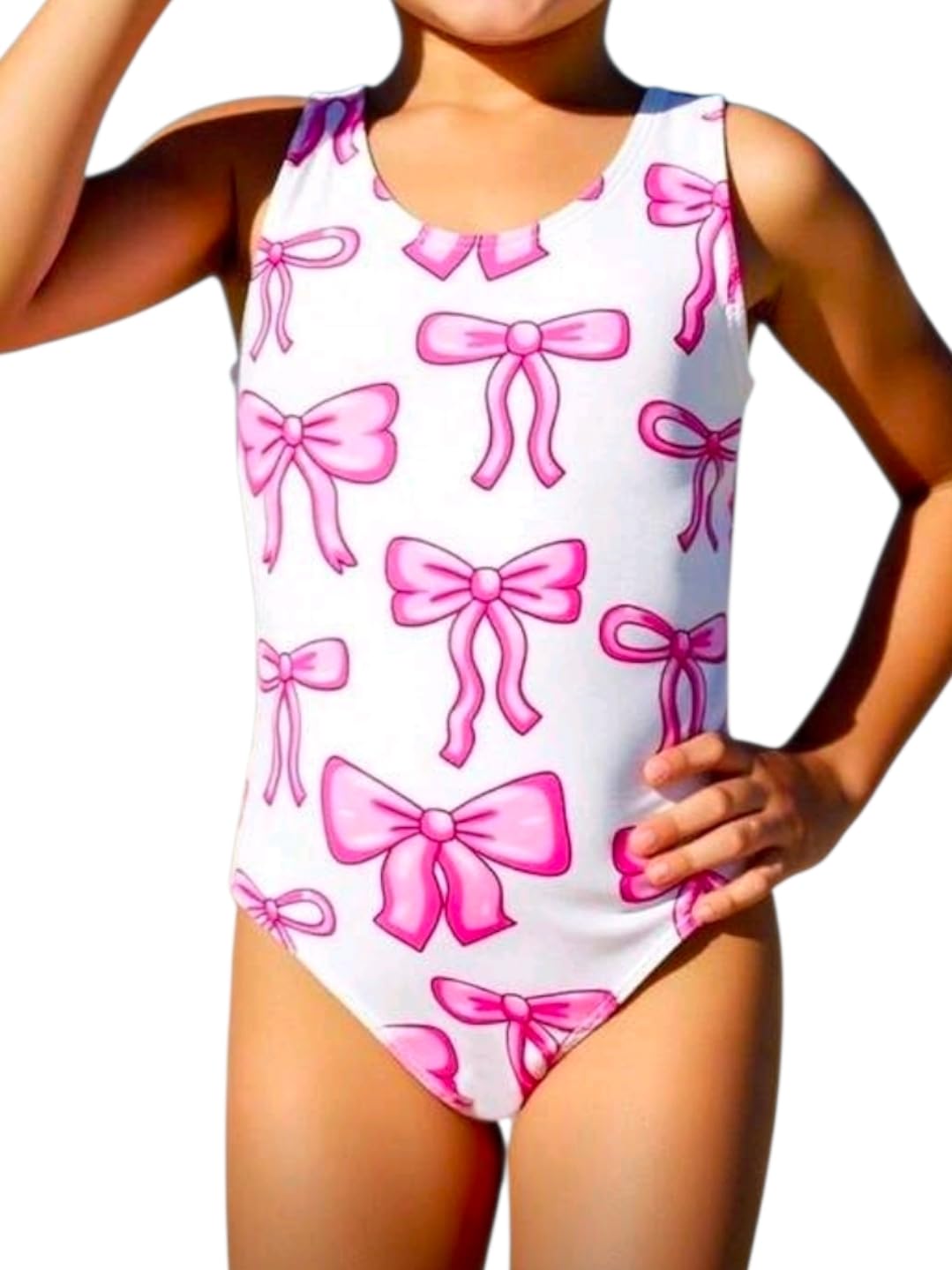 Shein F-KA Kids Swimsuit - Girls One Piece Swimsuit Quick Dry Swimwear Beach Bathing Suit ملابس سباحة للبنات اطفال