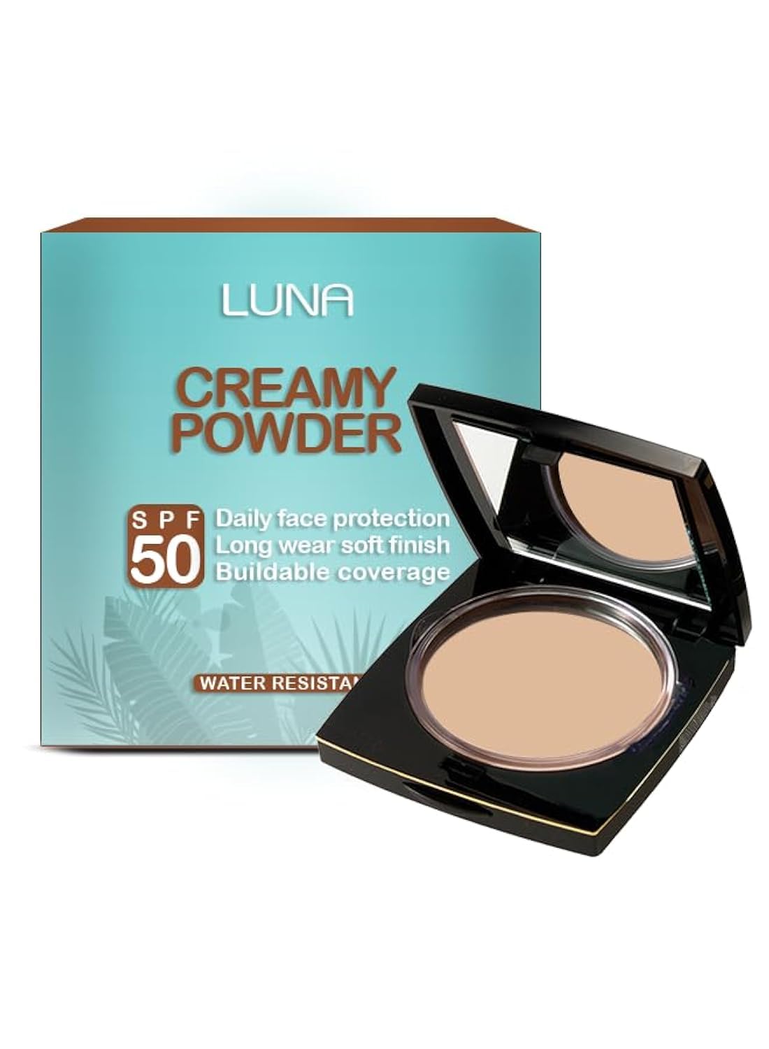 Luna 3D CREAMY POWDER SPF50-01 SAND BEIGE
