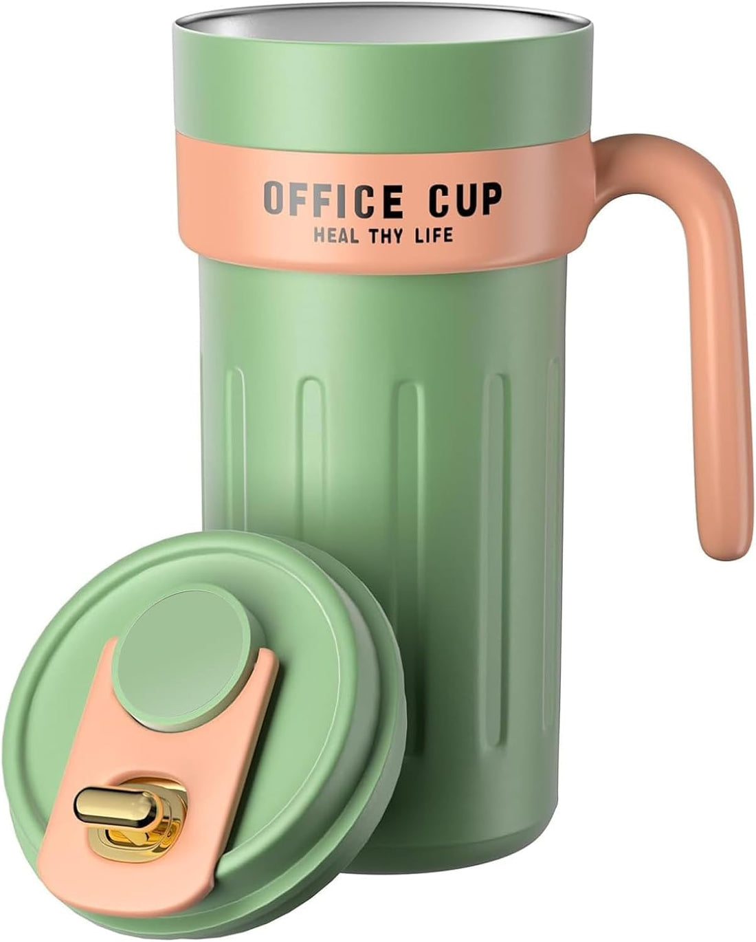 Digital Thermal Mug 450ml with Airtight Lid and Digital Display for Coffee Tea Hot Drinks with Modern Design