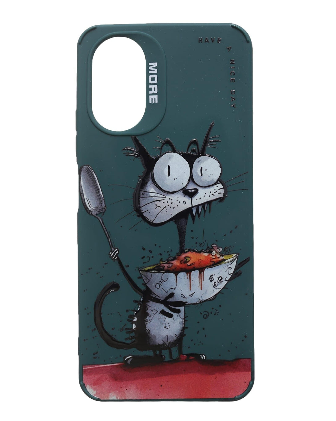 Plastic Back Cover For Oppo A18 / A38, Multi Color C.F.S.P-292