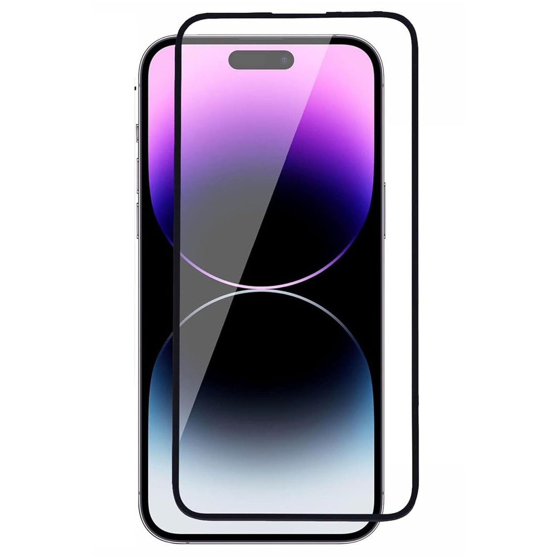 TR-PLANET for iPhone 16 Pro Screen Protector Tempered Glass, Full Glue, HD clarity, Bubble-free, Drop Protection,Scratch-resistant, Full coverage Screen Protector for iPhone 16 Pro