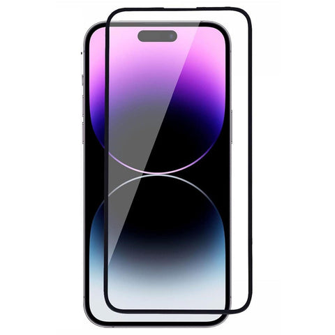 TR-PLANET for iPhone 16 Pro Screen Protector Tempered Glass, Full Glue, HD clarity, Bubble-free, Drop Protection,Scratch-resistant, Full coverage Screen Protector for iPhone 16 Pro