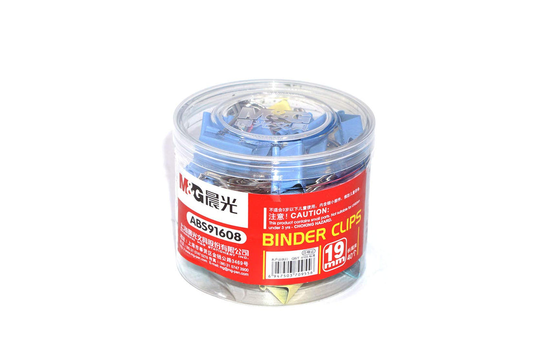Binder Clips Paper Clamp Clips Pack of 40 PCS, ABS 91608