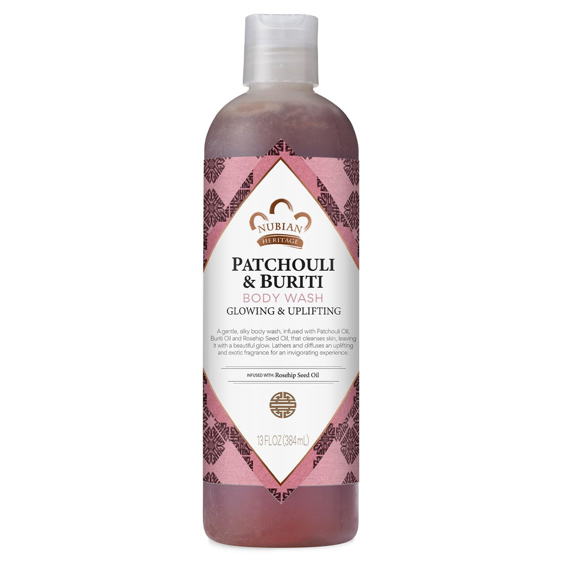Patchouli and Buriti Body Wash 13 Ounces by Nubian Heritage