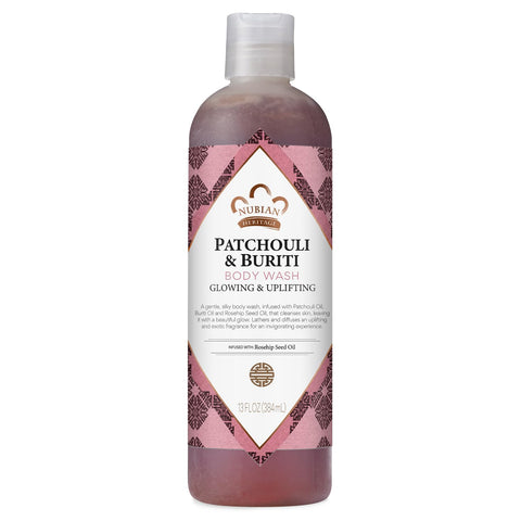 Patchouli and Buriti Body Wash 13 Ounces by Nubian Heritage