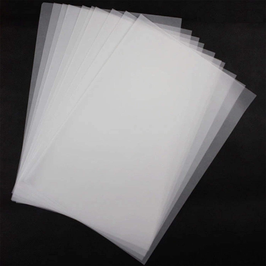 20 x A5 Transparent Tracing Paper for Printing High Quality Calque Paper (72gsm) - Swiss Made