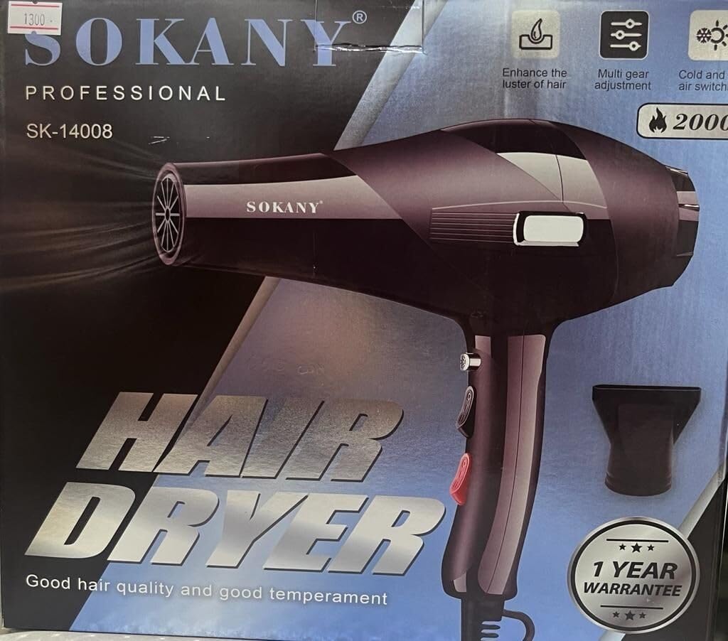 Sokany SK-14008 2000 W Hair Dryer