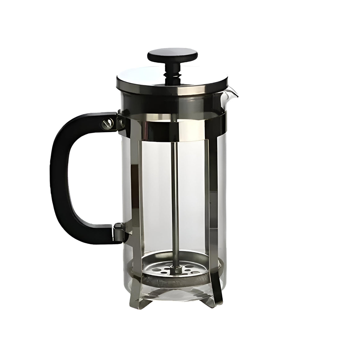 Beverage Container - Durable 600ml glass and stainless steel hot drink vessel featuring drip-resistant spout and comfortable grip, perfect for home, office, or cafe environments