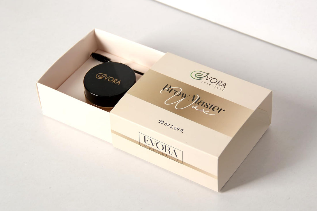 Evora All-In-One Brow Wax - Thicken & Define Eyebrows, Enriched with Rosemary and Biotin