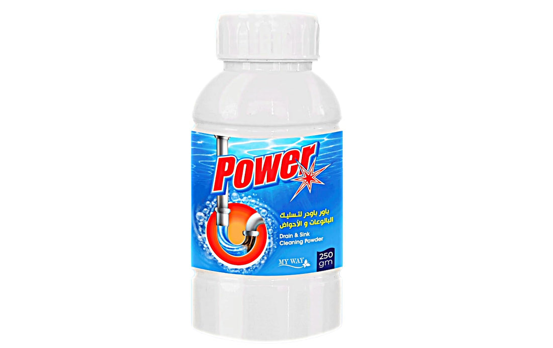 Power Powder for Cleaning and Dissolving Sinks and Household Decalcification 250g