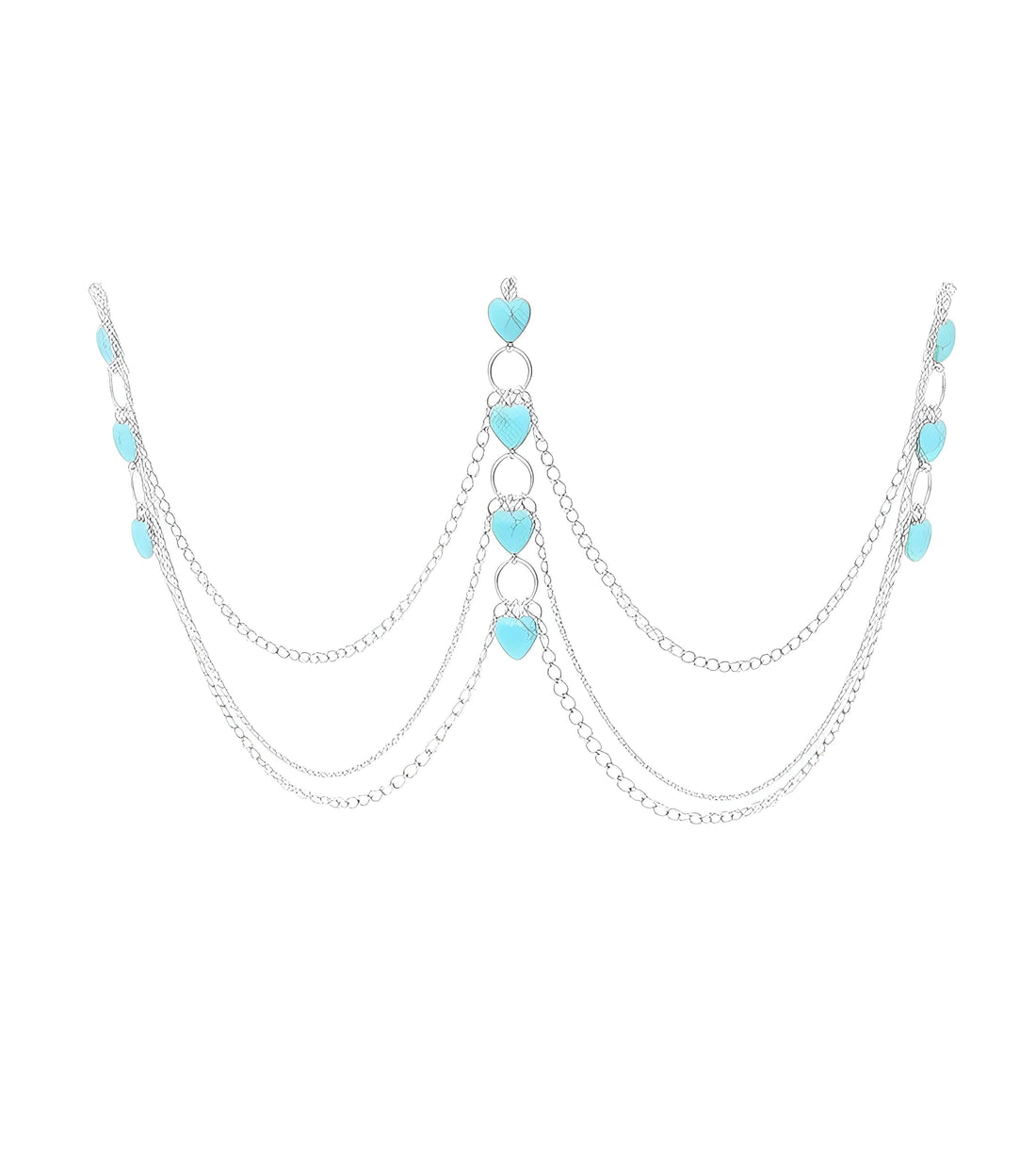 Beach Jewelry - Stylish Elastic Leg Chain Designed for Women’s Carnival, Nightlife, and Dance Events, Feminine Leg Accessories for Costumes and Punk Looks