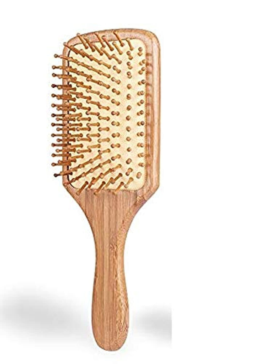 Wooden Paddle Detangling Comb Cushion Airbag Smoothing Pin Scalp Massage Square Shape Hair Brush For Unisex09877773_ with two years guarantee of satisfaction and quality
