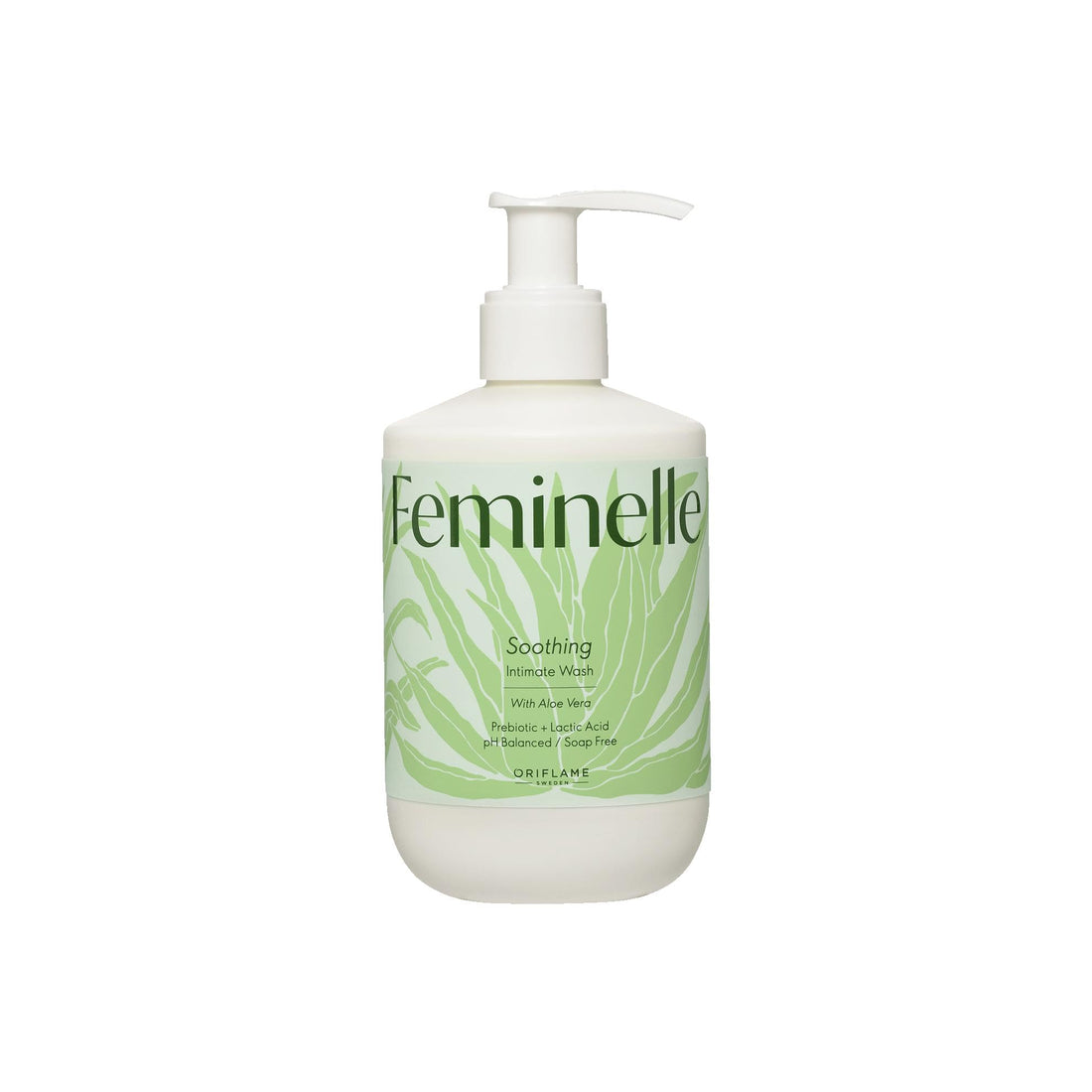Feminelle Soothing Intimate Wash With Aloe Vera and Mallow - 300 ml and stylish hair/head band - COMBO