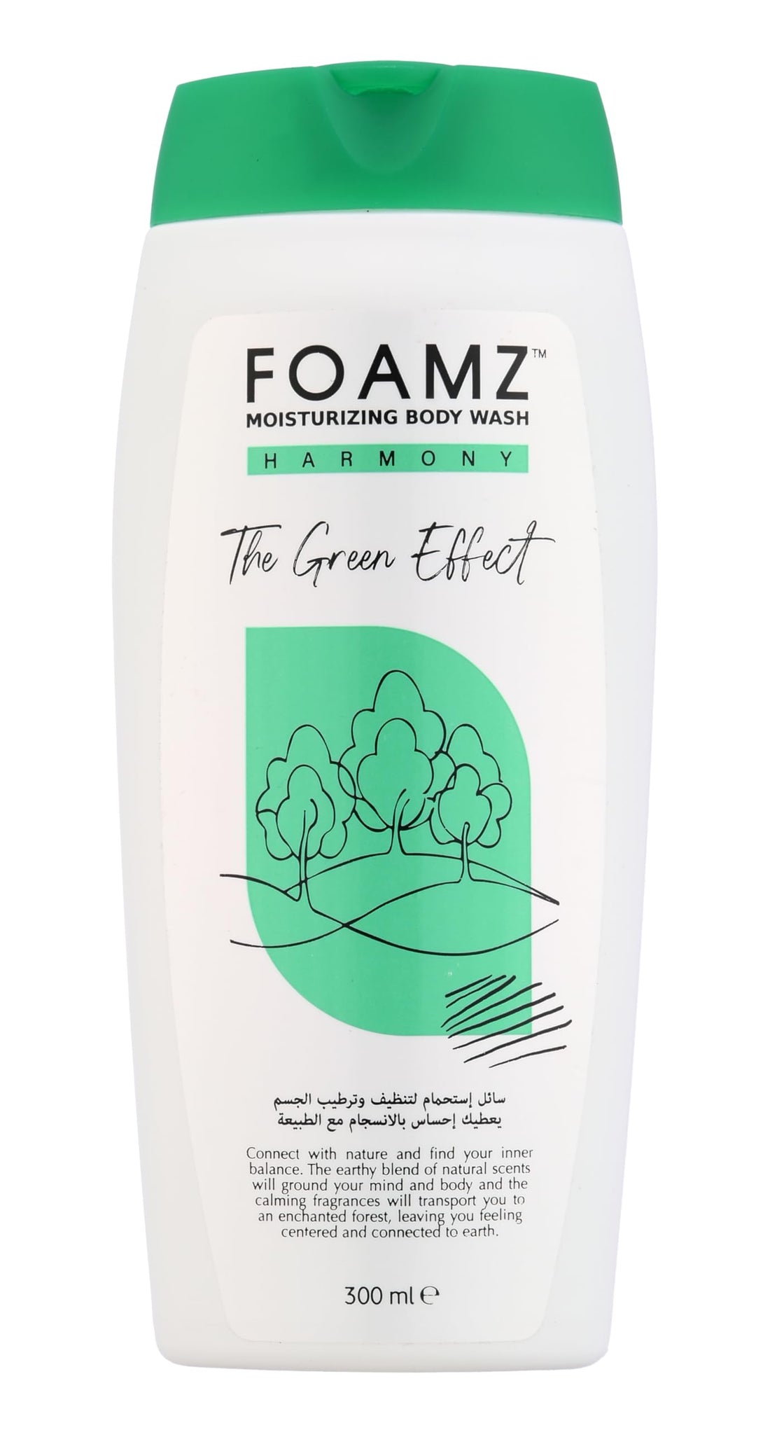 FOAMZ Moisturizing Body Wash for All Skin Types 300ml (Harmony)
