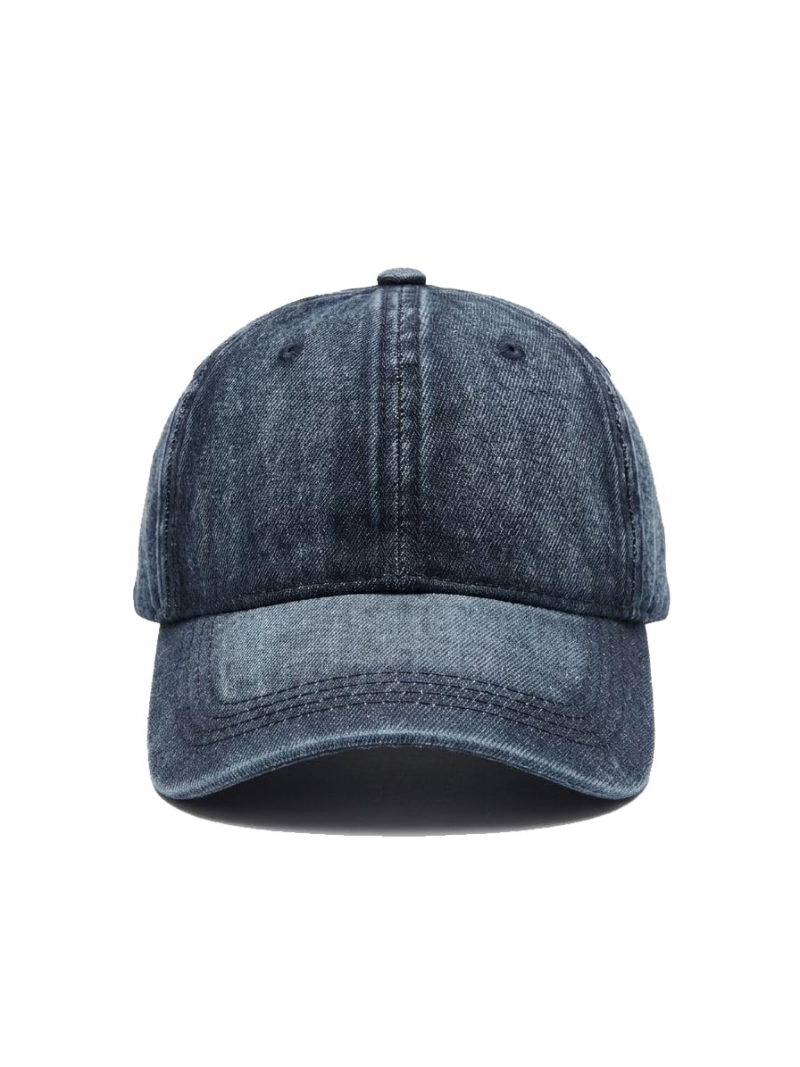 High Material Imported Cotton Jeans Cap Tight Fit Stretches Back Belt