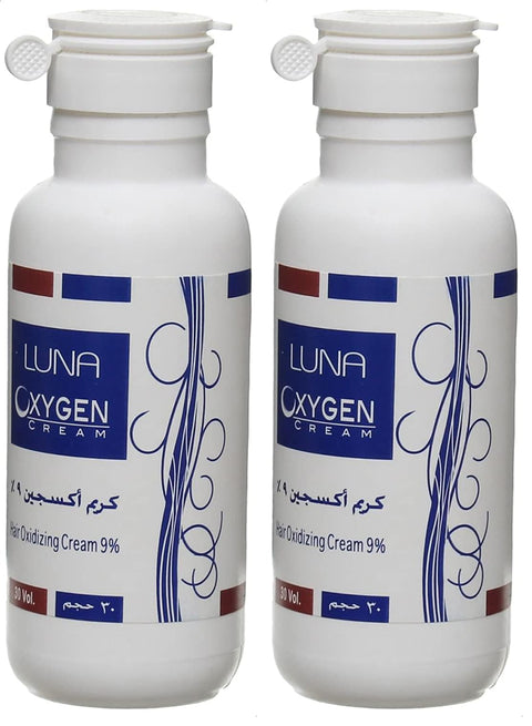 Luna oxygen cream 9% vol.30 (Pack of 2)