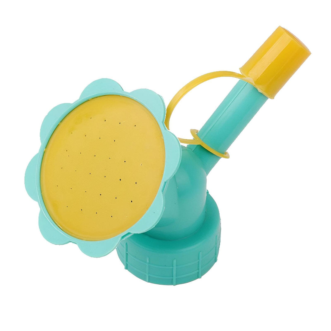 Garden Irrigation - easy-to-use bottle top watering head for plastic bottles, offers adjustable spray for seedling hydration, container gardens, and small-scale watering needs (color-baby blue)