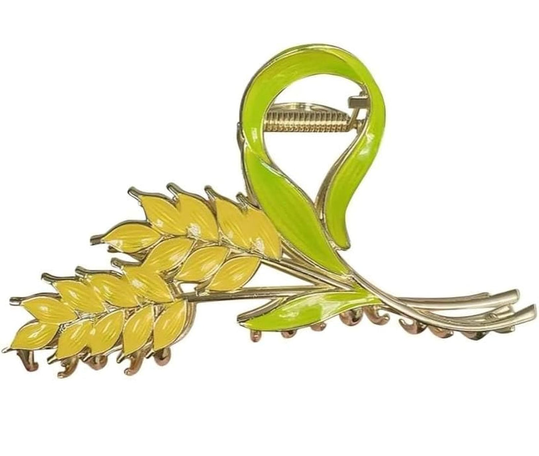 hair Claw Gold Ear Grab Clip Elegant Large Hairpin Claw Female Back Scoop Advanced Shark Clip Hairpin