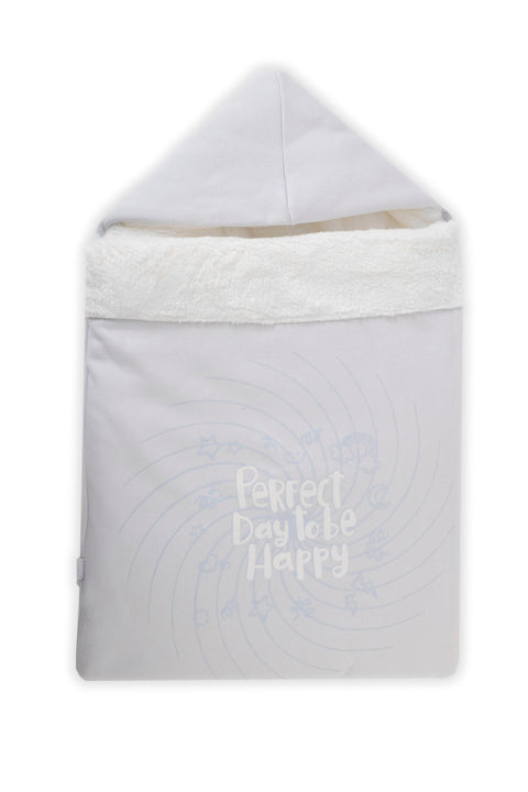Junior Unisex Baby Swaddling Fur Blanket, 3 Months