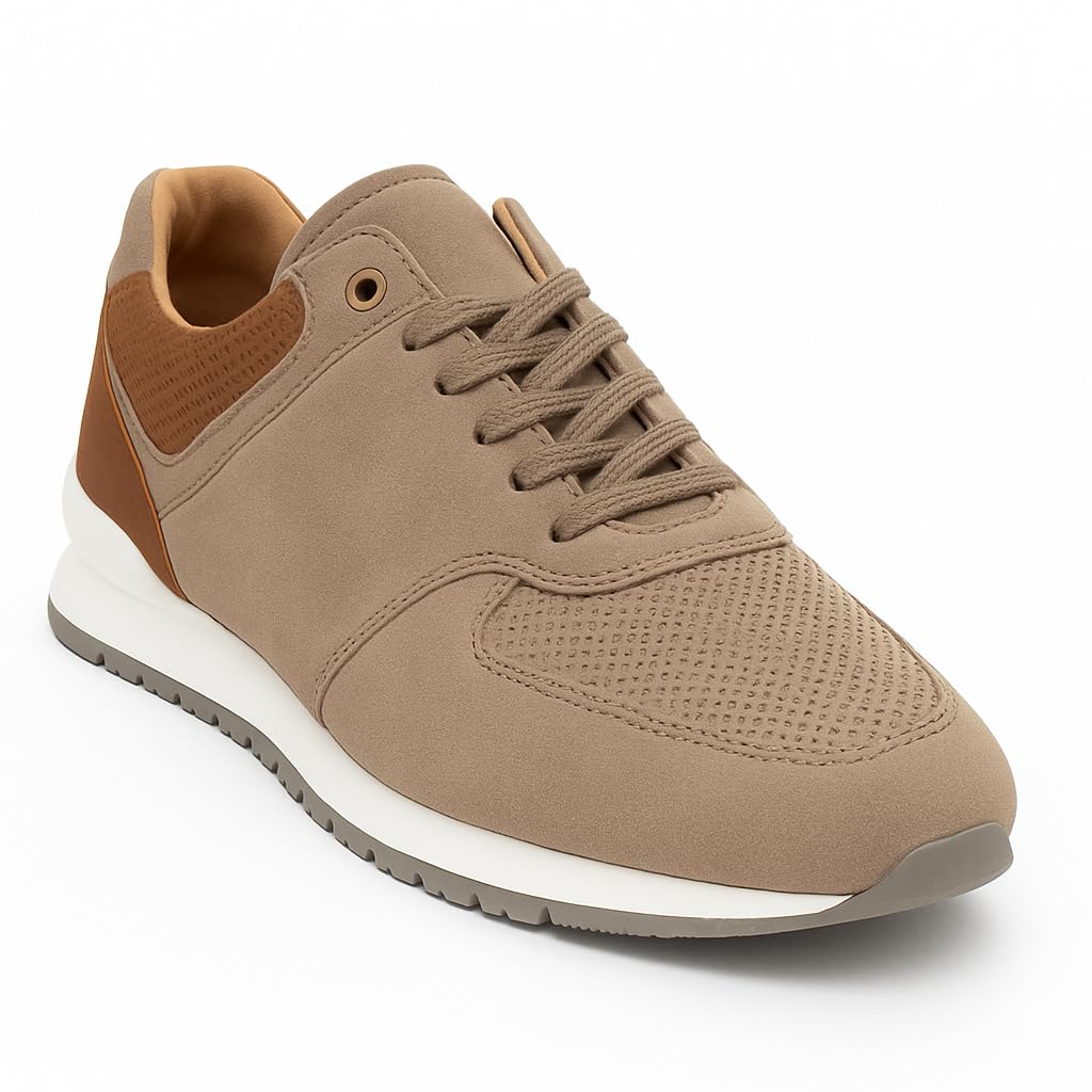 Men's Casual Slip On Shoes - Lightweight, Durable, Comfortable All-Day Wear and Athletic Shoes - Padded Inside for Foot Comfort