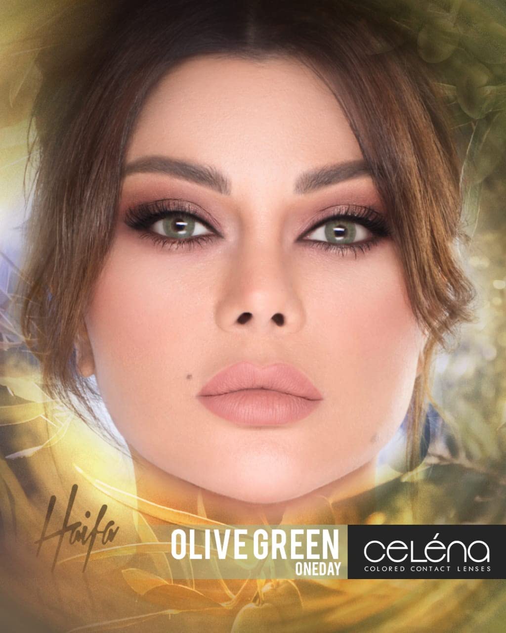 Celena - Olive Green, Daily Disposable