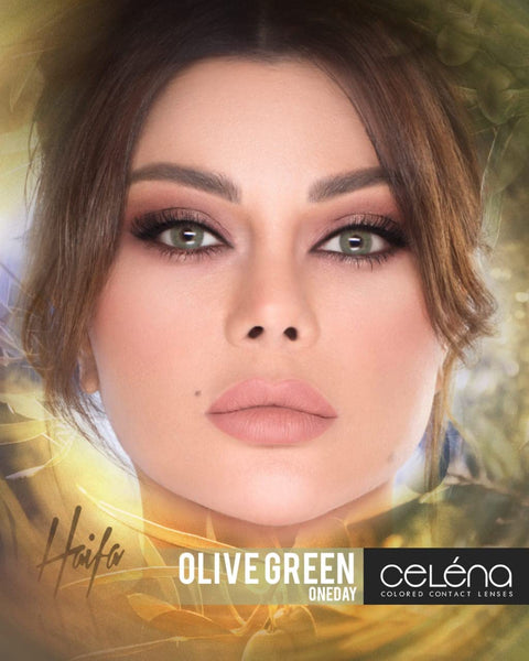 Celena - Olive Green, Daily Disposable
