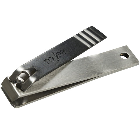 Mylee Large Nail Clippers - Professional Gel Manicure Prep Cutters Tool, Repair and Trim Perfect Fingernail & Toenail, Travel-Friendly Carbon Steel Clipper for Healthy Nails, for Salon and Home Use