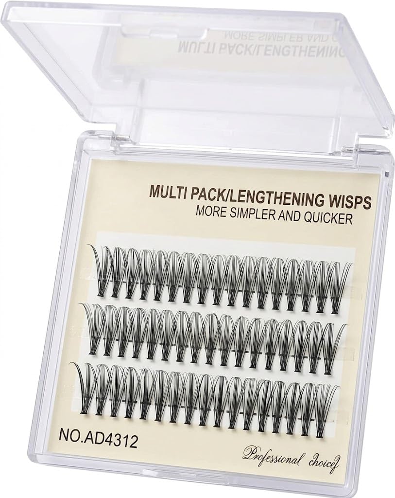 NEWSOW 60 PCS - Extensions Individual Lash Volume 5D mink - FREE EYELASHES - Natural Eyelashes 5D (30P-0.01D) -ONE BY ONE