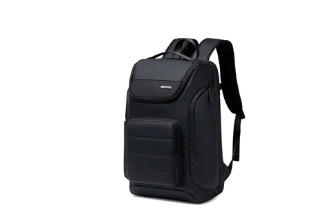 Golden Wolf 18L Slim Laptop Backpack – Water-Resistant, Fits 15.6” Laptop, Lightweight & Stylish Daypack for Work, School & Travel GB00712-Black